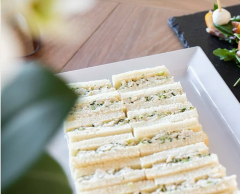 Chicken Salad Finger Sandwiches